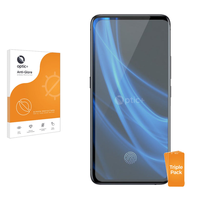 3pk Optic+ Anti-Glare Screen Protectors for Vivo Nex Dual Display