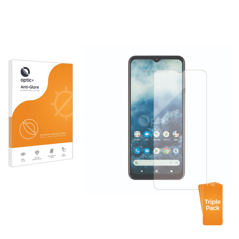 3-pack of Anti-Glare Screen Protectors for Nokia G60 5G