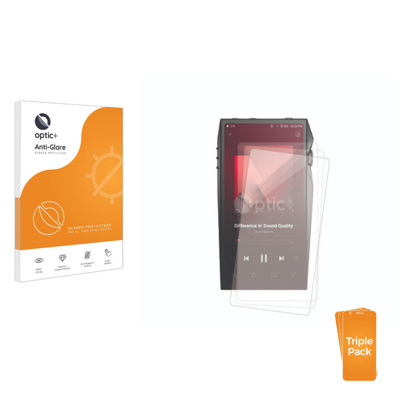 3-pack of Anti-Glare Screen Protectors for Astell&Kern SP4000