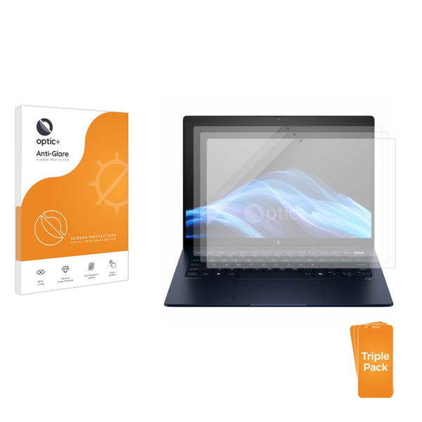 3-pack of Anti-Glare Screen Protectors for HP EliteBook 6 G1q 14"
