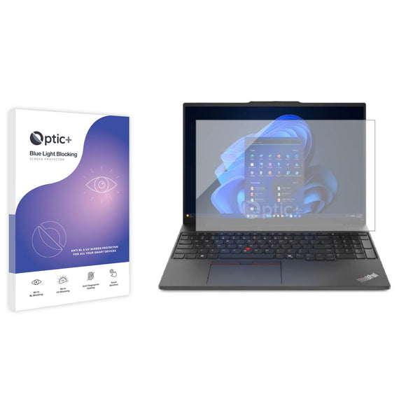 Optic+ Blue Light Blocking Screen Protector for Lenovo ThinkPad E16 Gen 2