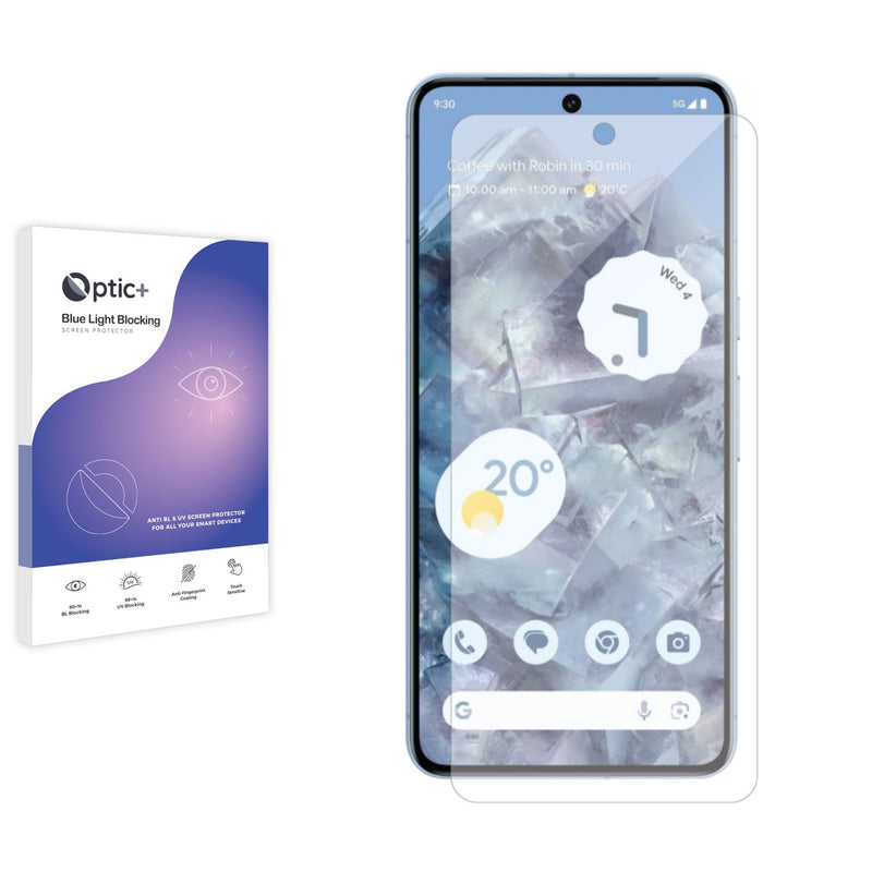 Optic+ Blue Light Blocking Screen Protector for Google Pixel 8 Pro