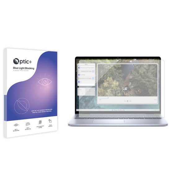 Blue Light Blocking Screen Protector for Dell Inspiron 16 5645 Laptop.