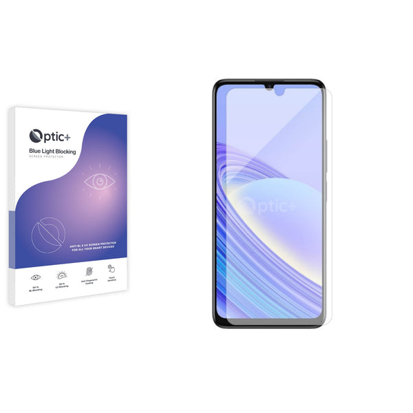 Optic+ Blue Light Blocking Screen Protector for TCL 40 SE