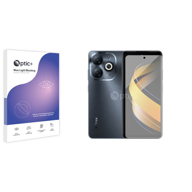 Optic+ Blue Light Blocking Screen Protector for Infinix Smart 8 HD