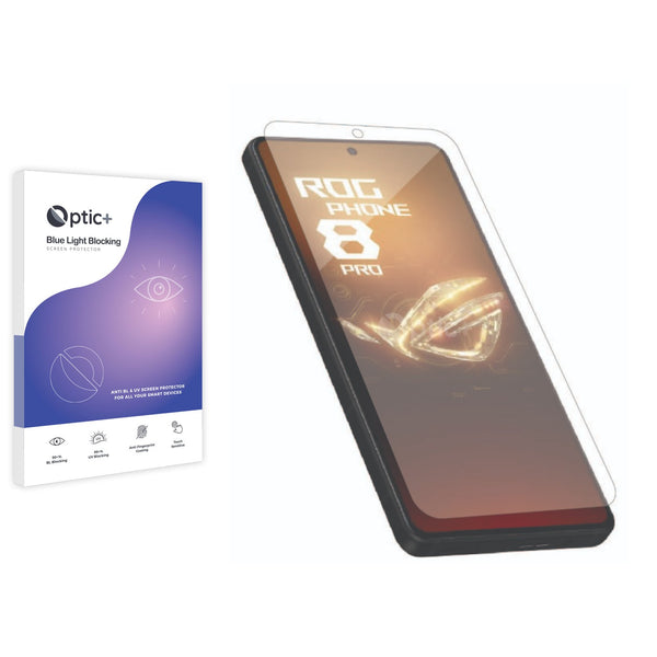 Optic+ Blue Light Blocking Screen Protector for ASUS ROG Phone 8 Pro
