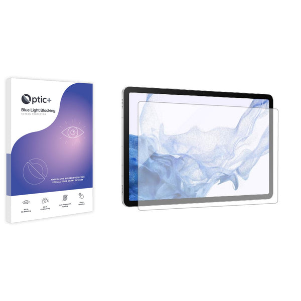 Optic+ Blue Light Blocking Screen Protector for Samsung Galaxy Tab S8 Plus WiFi