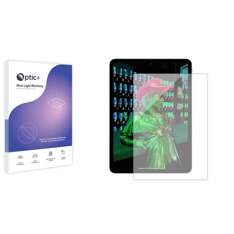 Optic+ Blue Light Blocking Screen Protector for Apple iPad Pro 11 2022 (4. Generation)