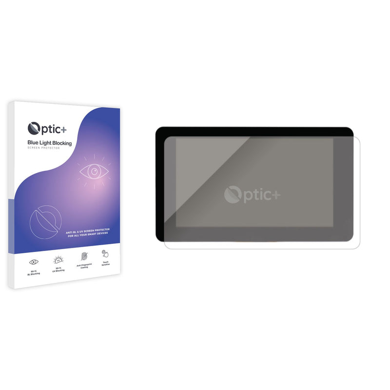 Blue Light Blocking Screen Protector for Raspberry Pi Touch Display 2.