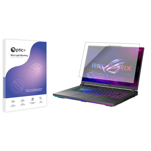 Optic+ Blue Light Blocking Screen Protector for Asus ROG Zephyrus Duo 16 2023 (no Touch Bar)