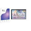 Blue Light Blocking Screen Protector for RUSHAR A140 14.