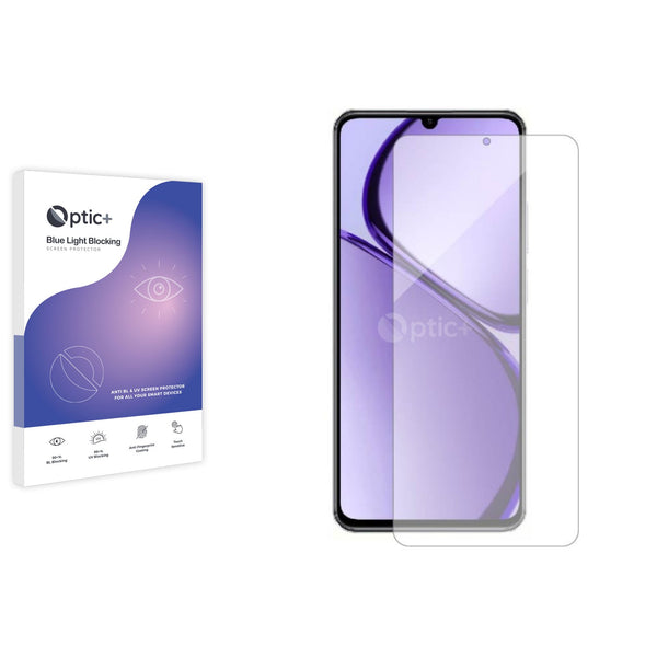 Blue Light Blocking Screen Protector for realme N63.