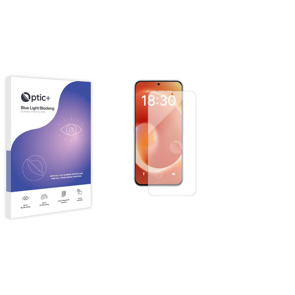 Blue Light Blocking Screen Protector for Meizu Note 22 Pro.