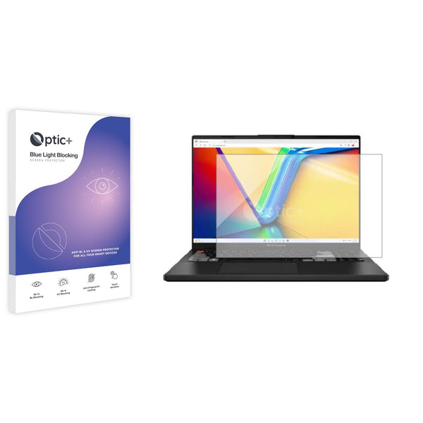 Optic+ Blue Light Blocking Screen Protector for ASUS VivoBook Pro 16X OLED K6604