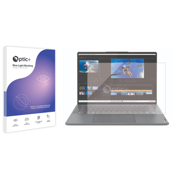 Optic+ Blue Light Blocking Screen Protector for Lenovo Yoga Slim 7 ProX 14ARH7