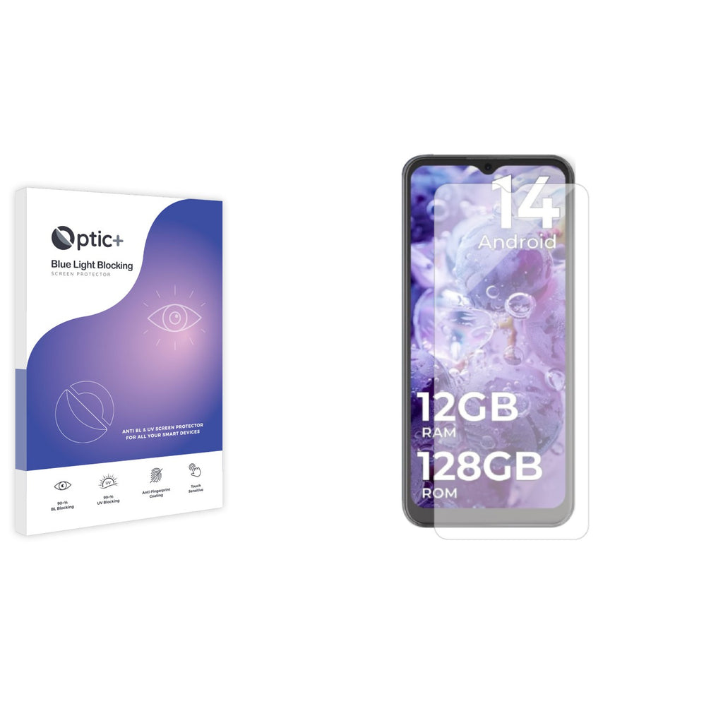 Blue Light Blocking Screen Protector for Hotwav Note 15.