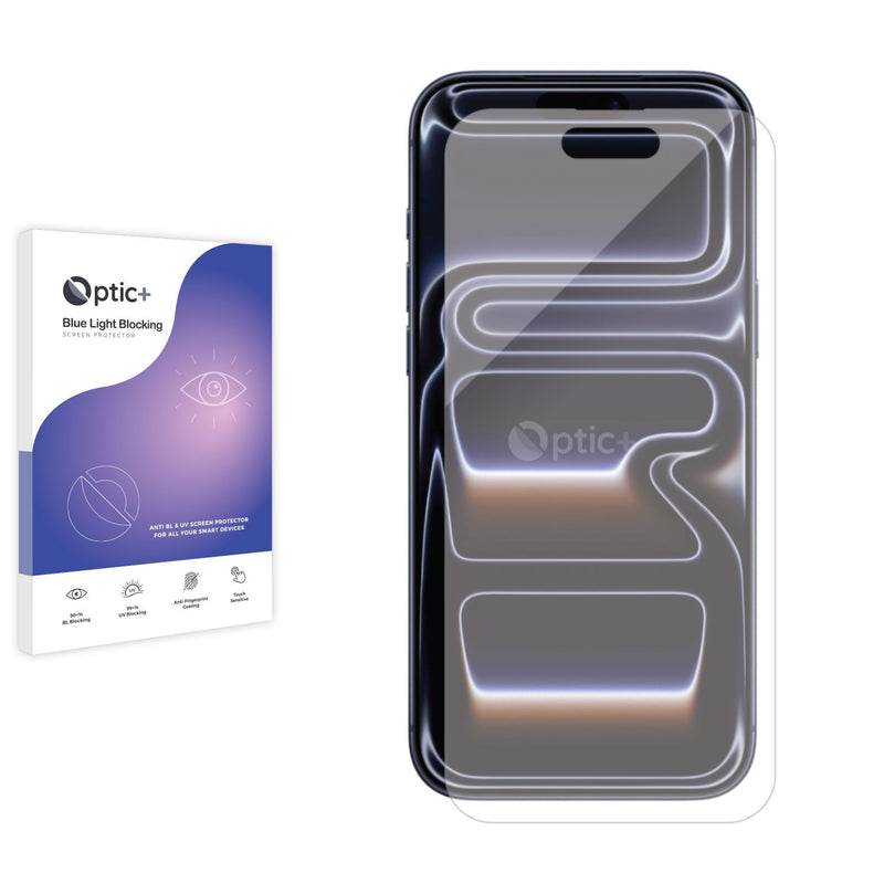 Blue Light Blocking Screen Protector for Apple iPhone 17 Pro Max.