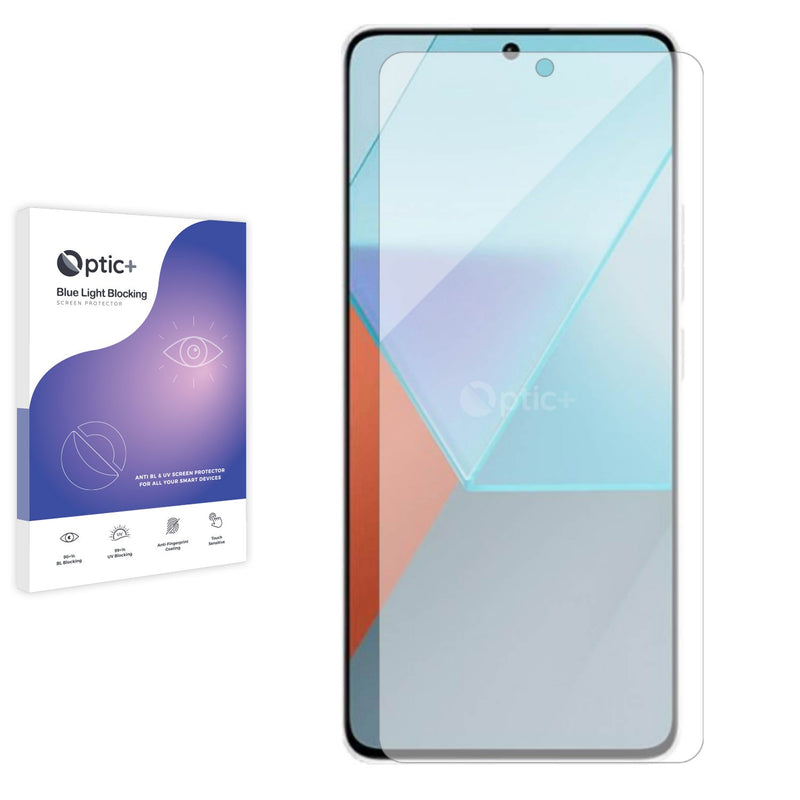 Optic+ Blue Light Blocking Screen Protector for Xiaomi Redmi Note 13R Pro