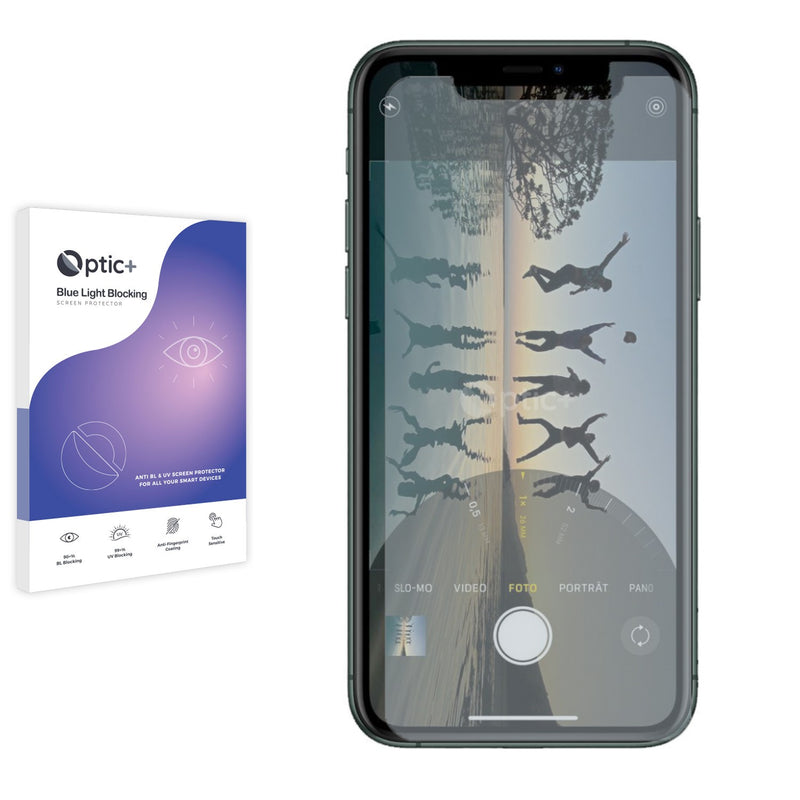 Optic+ Blue Light Blocking Screen Protector for Apple iPhone 11 Pro