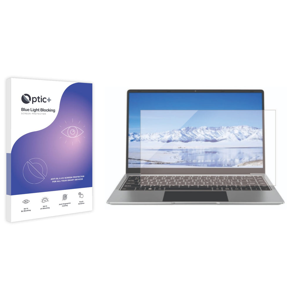 Optic+ Blue Light Blocking Screen Protector for Wozifan W8