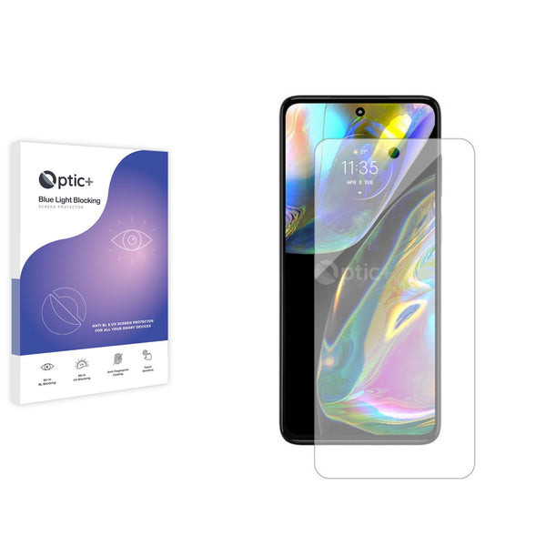 Optic+ Blue Light Blocking Screen Protector for Motorola Moto G82 5G