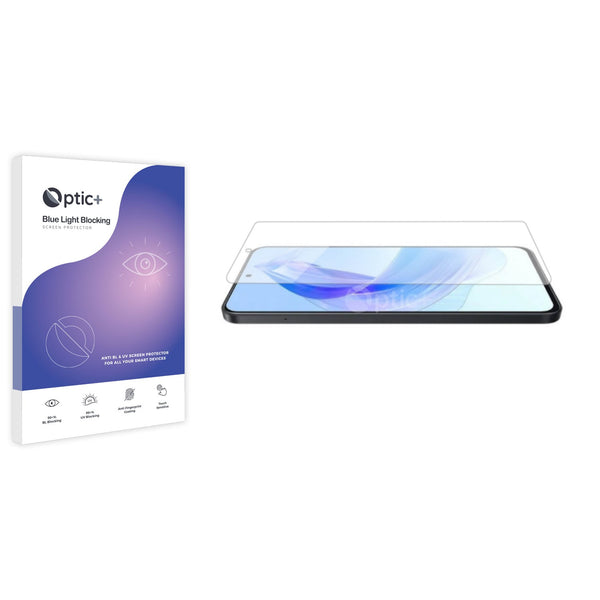 Optic+ Blue Light Blocking Screen Protector for Honor 90 Lite