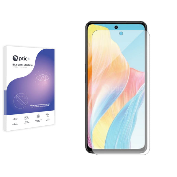 Optic+ Blue Light Blocking Screen Protector for Oppo A98