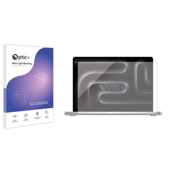 Blue Light Blocking Screen Protector for Apple MacBook Pro 14" M5 2025.
