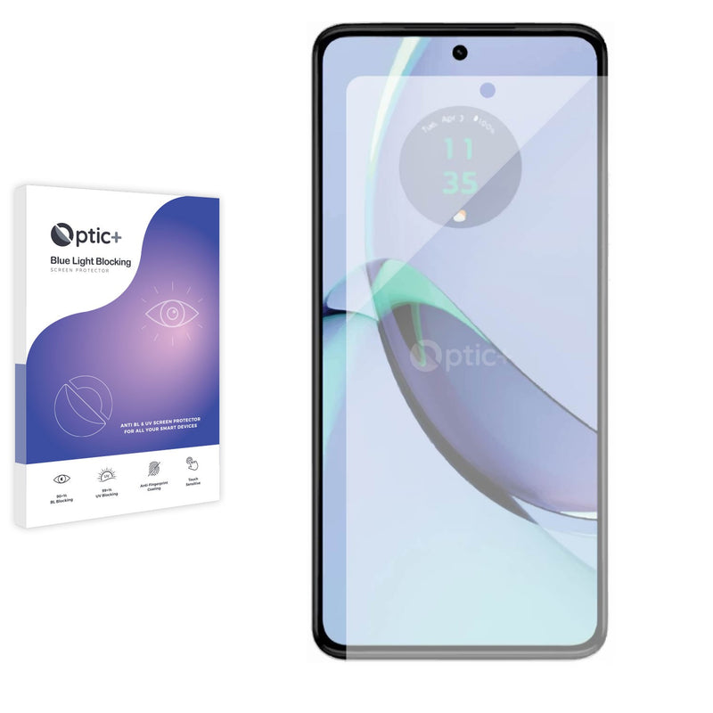 Optic+ Blue Light Blocking Screen Protector for Motorola Moto G84