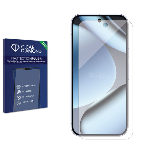 Clear Diamond Anti-viral Screen Protector for Google Pixel 10 Pro