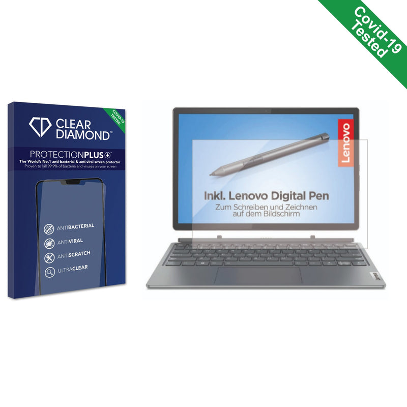 Clear Diamond Anti-viral Screen Protector for Lenovo IdeaPad Duet 5i Gen 8 12"