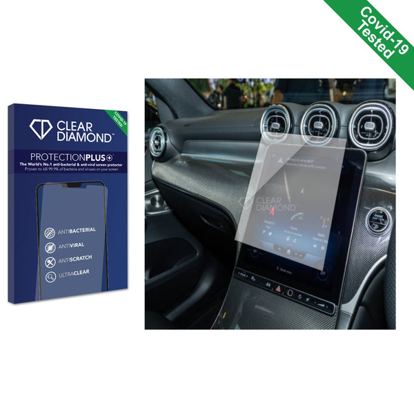 Clear Diamond Anti-viral Screen Protector for Mercedes-Benz GLC X254 GPS Navigation 2023