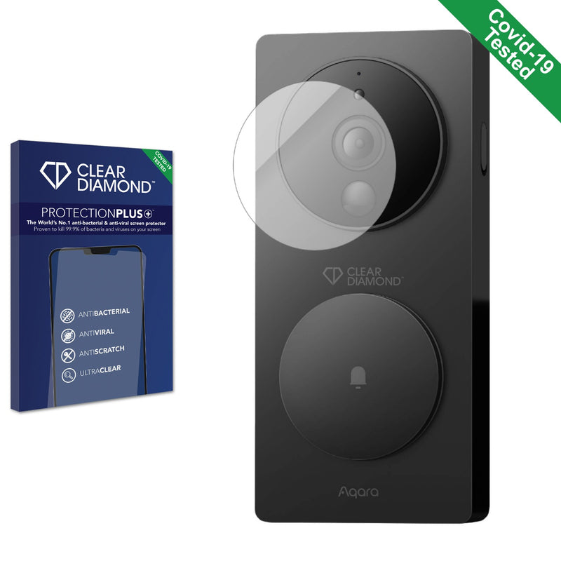 Clear Diamond Anti-viral Screen Protector for Aqara SVD-KIT1 Smart Video Doorbell