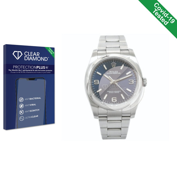 Clear Diamond Anti-viral Screen Protector for Rolex Oyster Perpetual 36