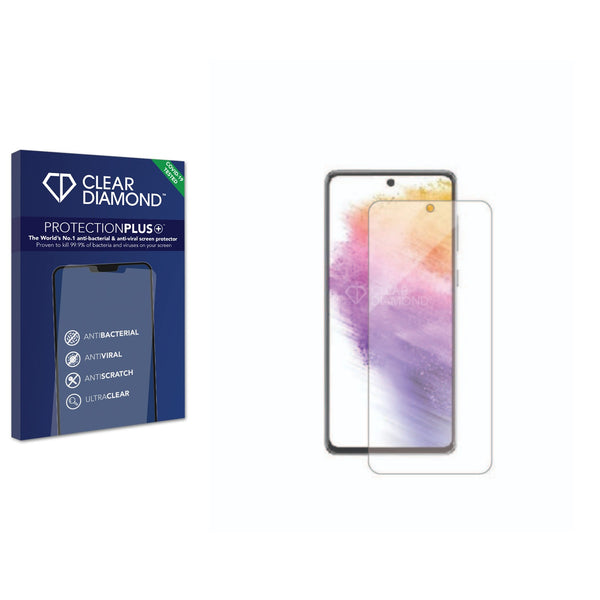 Clear Diamond Anti-viral Screen Protector for Samsung Galaxy A73 5G