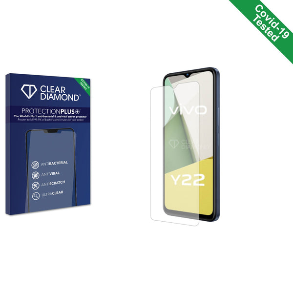 Clear Diamond Anti-viral Screen Protector for Vivo Y22