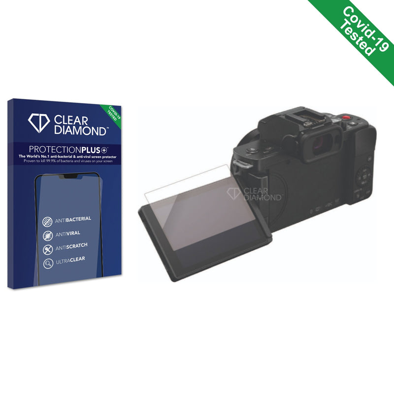 Clear Diamond Anti-viral Screen Protector for Panasonic Lumix DC-G100D