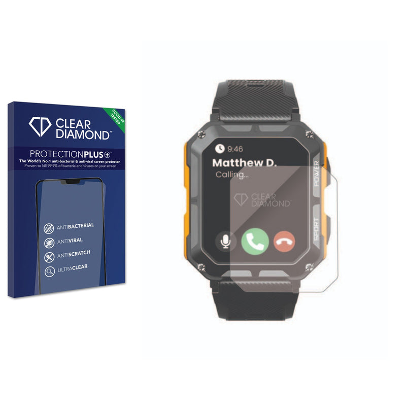 Anti-bacterial Screen Protector for ArmorWatch Smartwatch