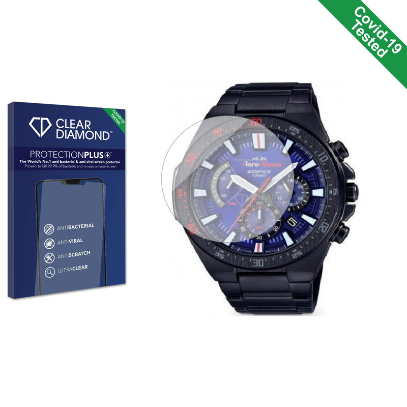 Clear Diamond Anti-viral Screen Protector for Casio Edifice EFR-563TR-2A