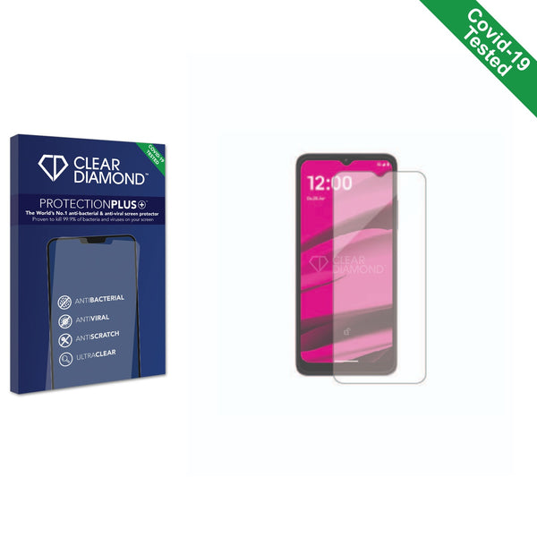 Clear Diamond Anti-viral Screen Protector for Telekom T Phone 2