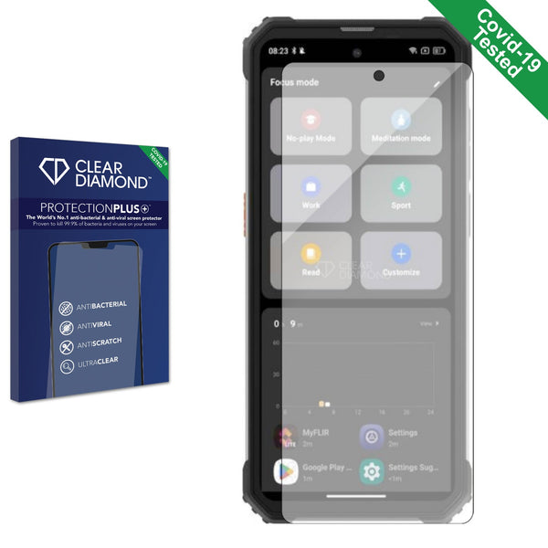 Clear Diamond Anti-viral Screen Protector for Blackview BV8900