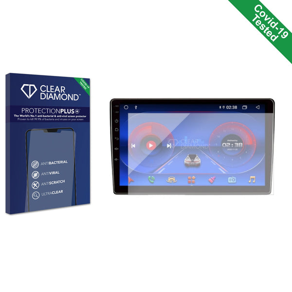 Clear Diamond Anti-viral Screen Protector for Topway Android CarPlay 9"