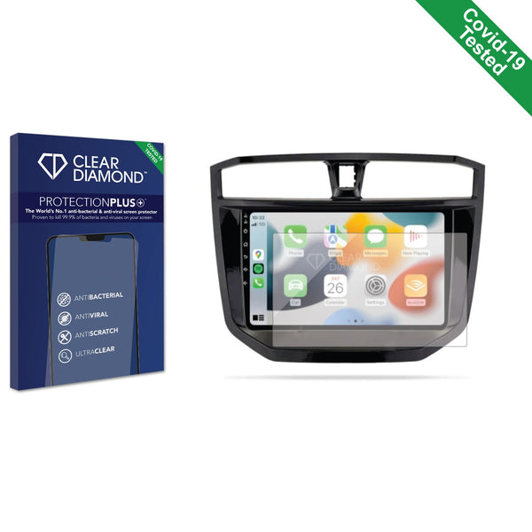 Clear Diamond Anti-viral Screen Protector for LDV T60 T60e Infotainment System