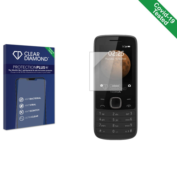 Clear Diamond Anti-viral Screen Protector for Nokia 2254G