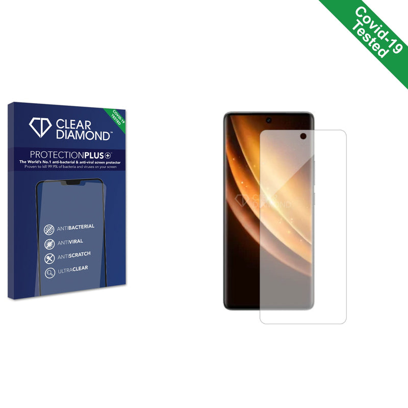 Clear Diamond Anti-viral Screen Protector for Vivo X100s