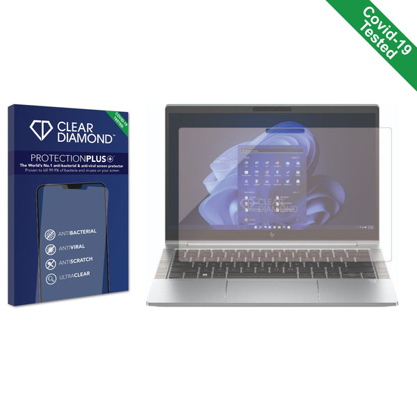 Clear Diamond Anti-viral Screen Protector for HP EliteBook 630 G10