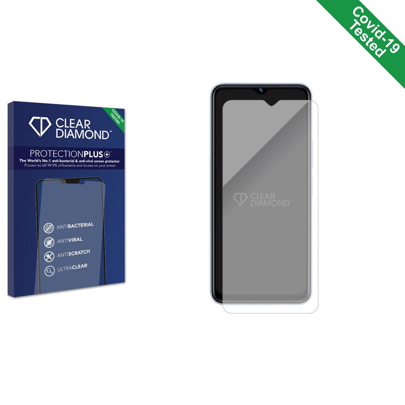 Clear Diamond Anti-viral Screen Protector for Vivo Y22s