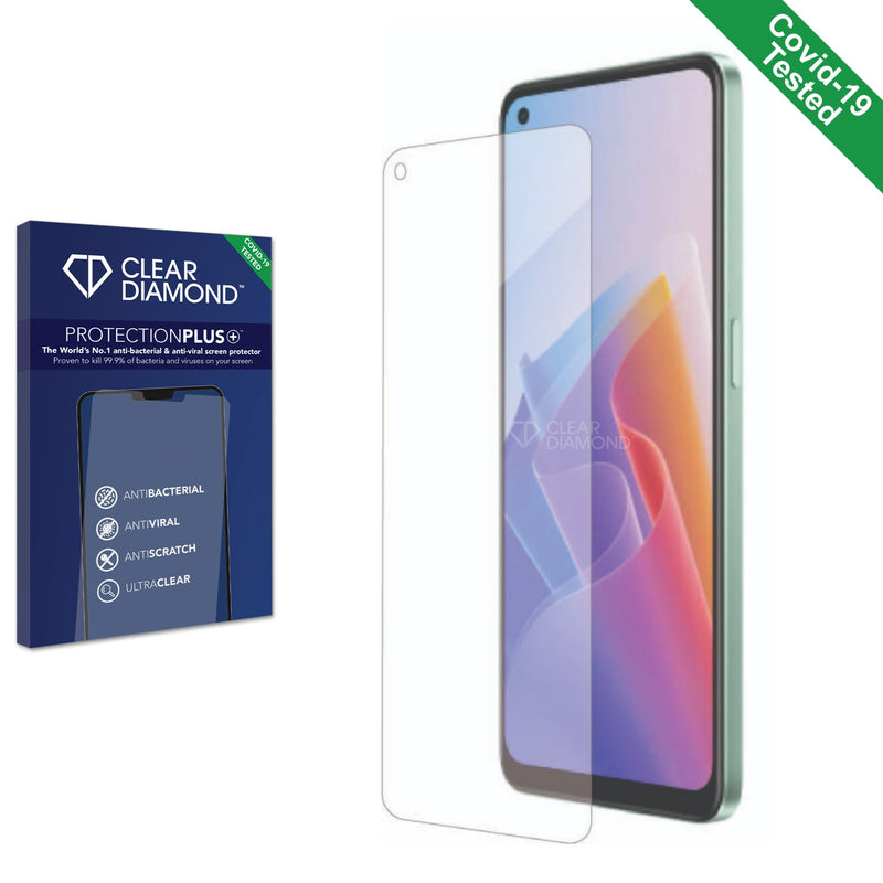 Clear Diamond Anti-viral Screen Protector for Oppo F21 Pro 5G