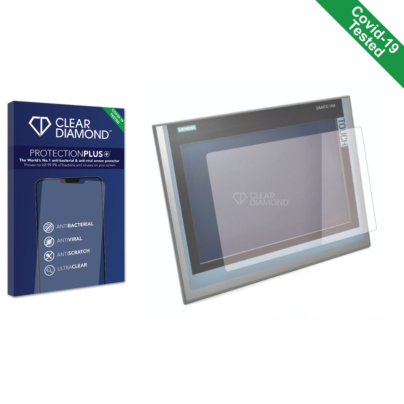 Clear Diamond Anti-viral Screen Protector for Siemens Simatic  Comfort Panel 15