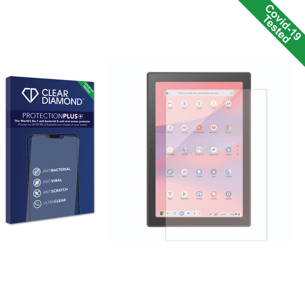 Clear Diamond Anti-viral Screen Protector for ASUS Chromebook CM30